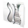 ATLANTIC - Radiateur connecté Oniris horizontal 1000W gris étoilé - 503909