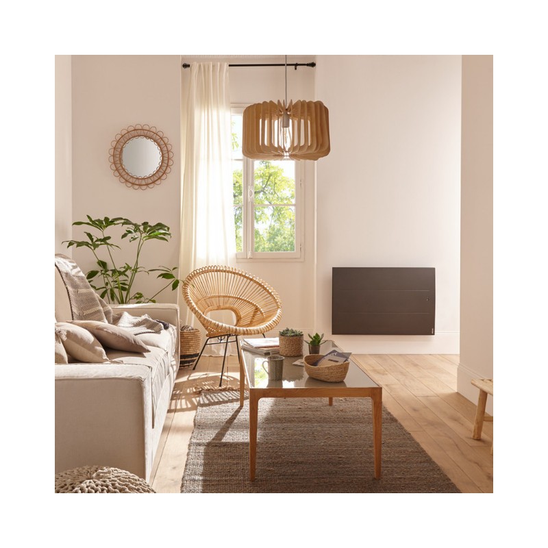 ATLANTIC - Radiateur connecté Oniris horizontal 1250W gris étoilé - 503911
