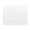 ATLANTIC - Radiateur connecté Oniris horizontal 1250W blanc - 503912