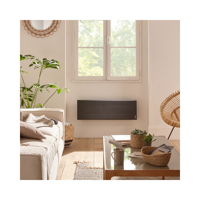ATLANTIC - Radiateur connecté Oniris plinthe 1000W gris étoilé - 503921