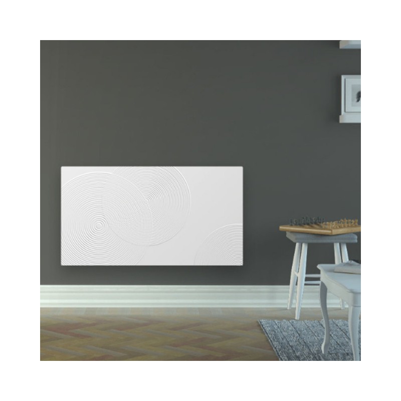ATLANTIC - Radiateur connecté Irisium Serenity horizontal 1000W blanc carat - 604211