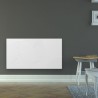 ATLANTIC - Radiateur connecté Irisium Serenity horizontal 1500W blanc carat&nbsp; - 604212
