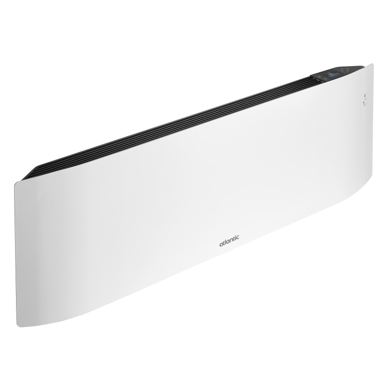 ATLANTIC - Radiateur connecté Divali Néo plinthe 1500W Blanc carat - 507675