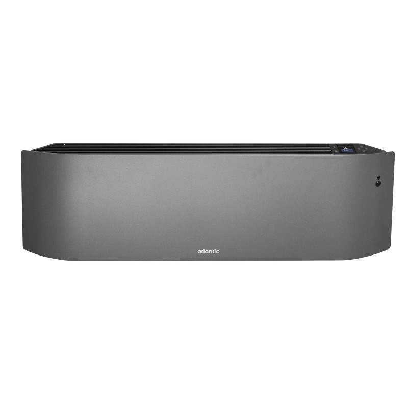 ATLANTIC - Radiateur connecté Divali Néo plinthe 1000W Gris étoilé - 507681