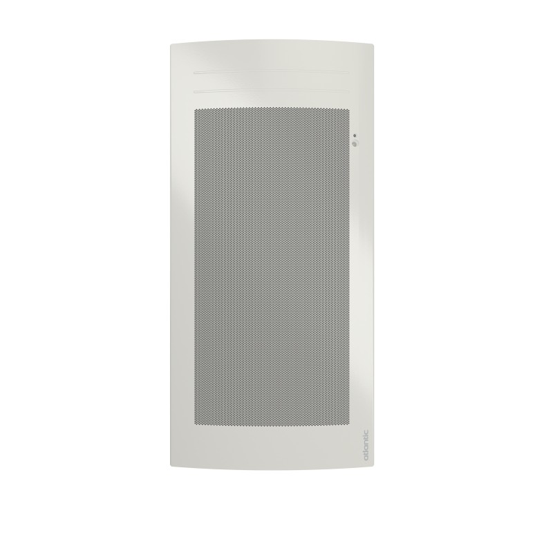 Radiateur connecté Tatou vertical 1500W blanc - ATLANTIC - 666425