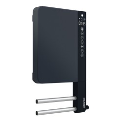 ATLANTIC - Sèche-serviettes soufflant&nbsp;Telia avec 2 barres anthracite 1800W - 720110