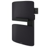 Radiateur sèche-serviettes connecté Amarilis mât à gauche 430W gris/noir - ATLANTIC - 862585