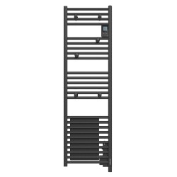 ATLANTIC - Radiateur sèche-serviettes connecté Doris étroit 500W Anthracite - 851275