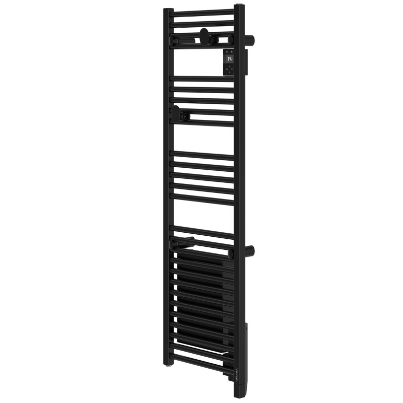 ATLANTIC - Radiateur sèche-serviettes connecté Doris étroit 300W Noir - 851293