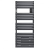 ATLANTIC - Radiateur sèche-serviettes connecté Adelis avec soufflerie 1500W Graphite - 861551