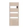 ATLANTIC - Radiateur sèche-serviettes connecté Adelis avec soufflerie 2000W Beige - 861751