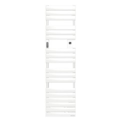 ATLANTIC - Radiateur sèche-serviettes connecté Adelis étroit 500W Blanc Carat - 861919
