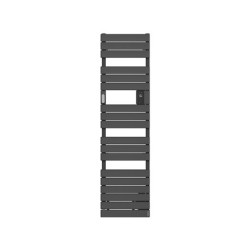 ATLANTIC - Radiateur sèche-serviettes connecté Adelis étroit 500W Anthracite - 861924