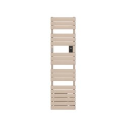 ATLANTIC - Radiateur sèche-serviettes connecté Adelis étroit avec soufflerie 1750W beige - 861935