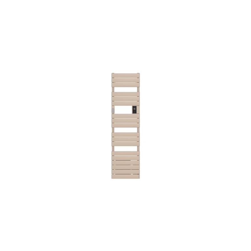 ATLANTIC - Radiateur sèche-serviettes connecté Adelis étroit avec soufflerie 1750W beige - 861935