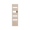 ATLANTIC - Radiateur sèche-serviettes connecté Adelis étroit avec soufflerie 1750W beige - 861935