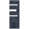 ATLANTIC - Sèche-serviettes connecté Nefertiti avec soufflerie mât à droite 1750W bleu profond - 850077
