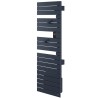 ATLANTIC - Sèche-serviettes connecté Nefertiti avec soufflerie mât à droite 1750W bleu profond - 850077