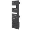 ATLANTIC - Sèche-serviettes connecté Nefertiti étroit mât gauche 600W graphite - 850630