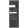 ATLANTIC - Sèche-serviettes connecté Nefertiti étroit mât droite 500W anthracite - 850640