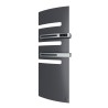 Sèche-serviettes connecté Serenis Premium mât à gauche 1750W graphite - ATLANTIC - 850664