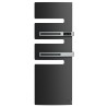Sèche-serviettes connecté Serenis Premium mât à droite 1750W anthr - ATLANTIC - 850667