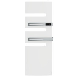 Sèche-serviettes connecté Serenis Premium mât à droite 1750W blanc bri - ATLANTIC - 850669