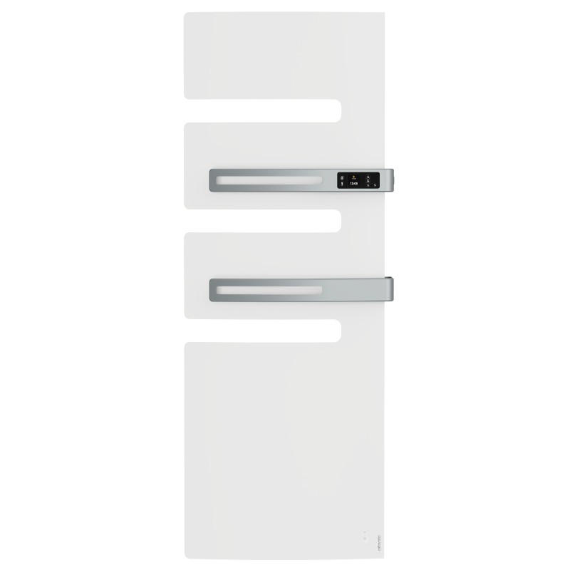 Sèche-serviettes connecté Serenis Premium mât à droite 1750W blanc bri - ATLANTIC - 850669