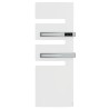 Sèche-serviettes connecté Serenis Premium mât à droite 1750W blanc bri - ATLANTIC - 850669