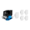 VMC simple flux auto intelligente Kit Autocosy iH 6 sanitaires (5 bouches line) - ATLANTIC - 412289