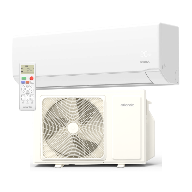 Ensemble climatiseur réversible mural 2,7 kW MURAO ACCESS - ATLANTIC