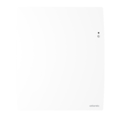 Radiateur connecté avec pilotage intelligent horizontal 750W blanc carat AGILIA+ - ATLANTIC