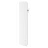 Radiateur connecté avec pilotage intelligent vertical étroit 1800W blanc carat AGILIA+ - ATLANTIC