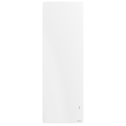 Radiateur connecté avec pilotage intelligent vertical 1500W blanc carat NIRVANA+ - ATLANTIC