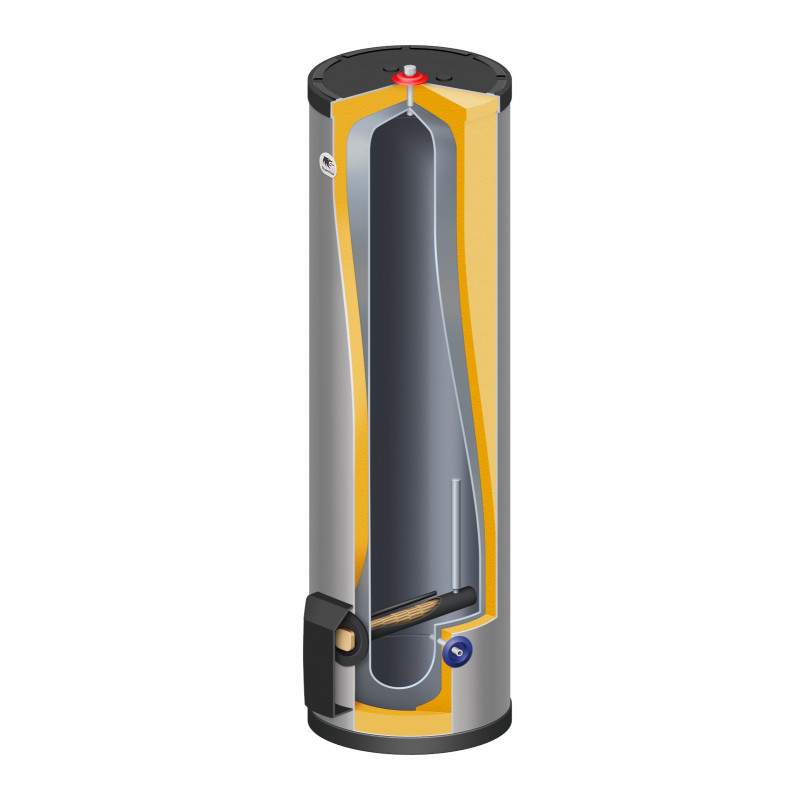 Chauffe-eau électrique Inoxis Vertical stable 300L 300T - THERMOR - 253024