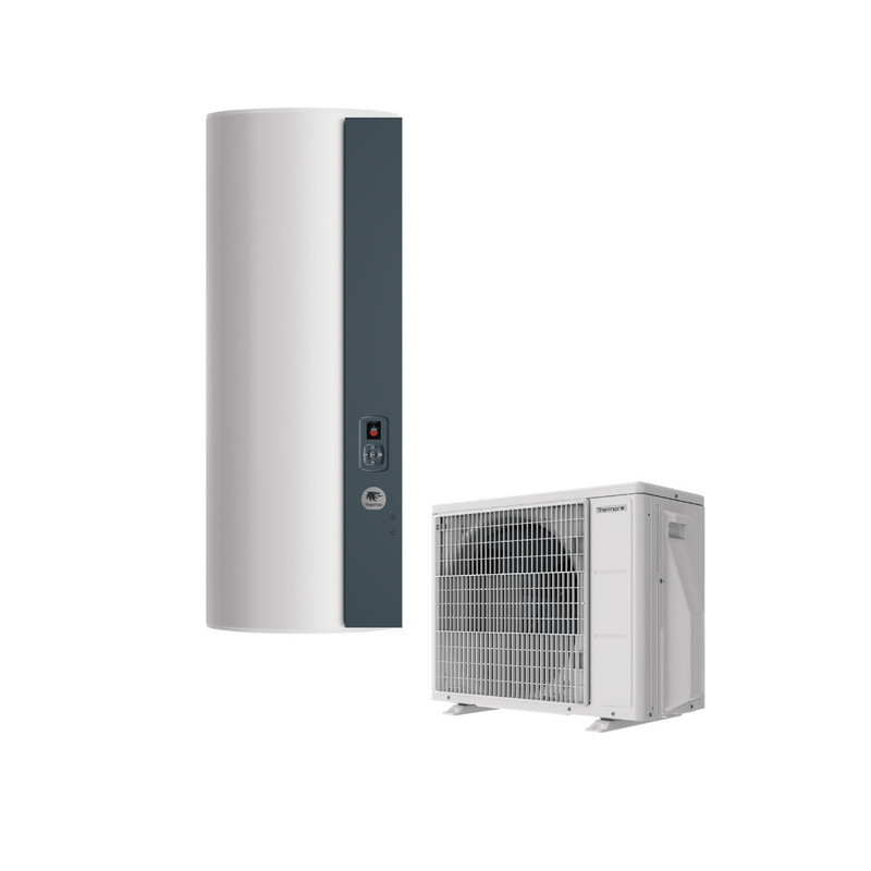 Ensemble chauffe-eau thermodynamique Aéromax Split 3 200L Vertical Mural - THERMOR - THEPACKSPLIT3200