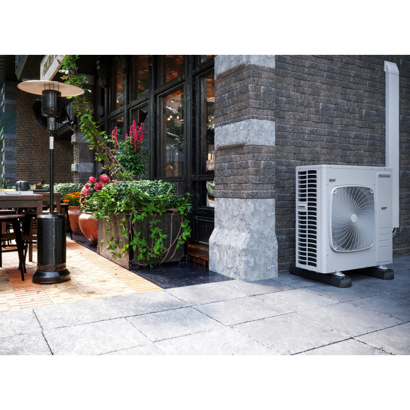 Climatisation réversible Nagano/Niseko unité extérieure Penta-split 12500W R32 - THERMOR - 872190