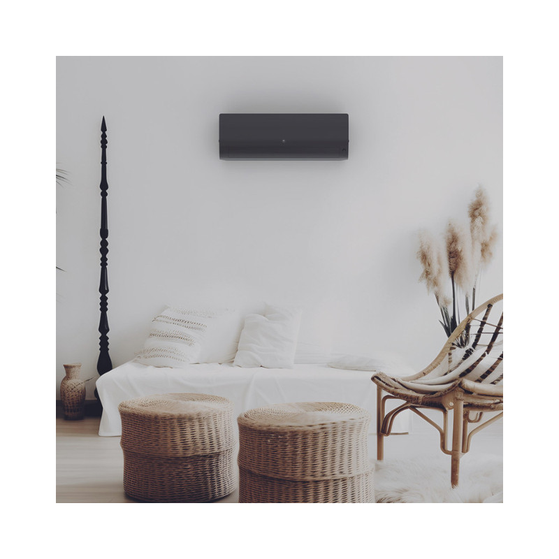 THERMOR - Climatisation réversible - Unité intérieure Nagano Murale Pure Noire 3,5 kW - 873305