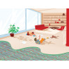 THERMOR - Plancher chauffant électrique KS largeur 85 cm sans thermostat 580W - 480120