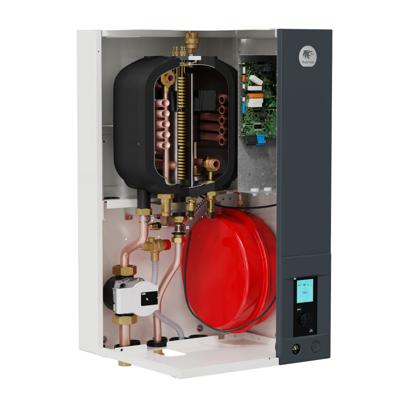 Pompe à chaleur air-eau AÉROLIA 17kW triphasé R410A - THERMOR - 526788