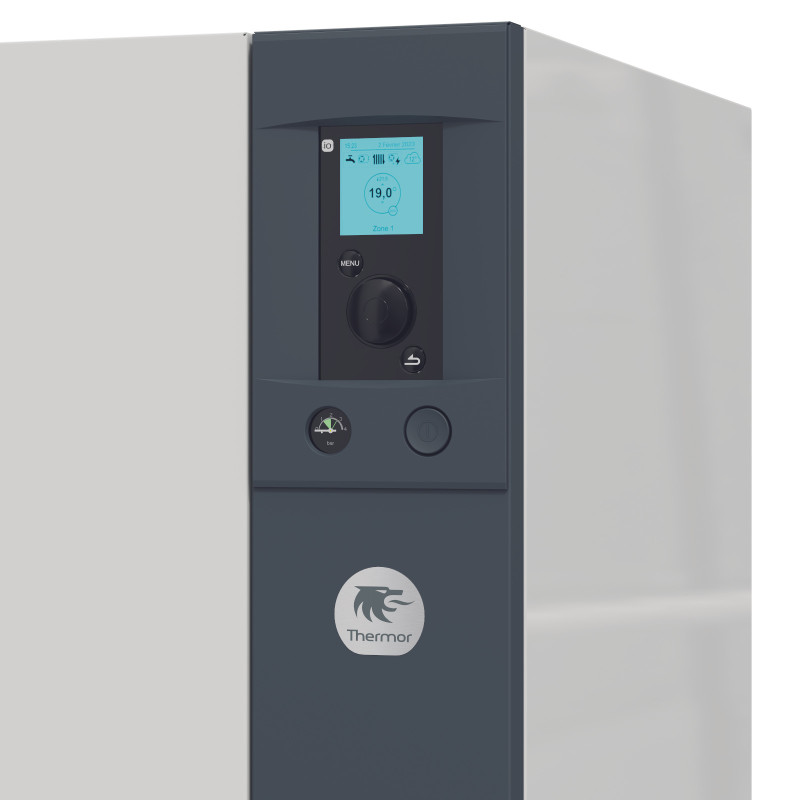 Pompe à chaleur air-eau AÉROLIA DUO 17kW triphasé R410A - THERMOR - 526797