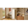 THERMOR - Radiateur chaleur douce connecté Equateur 5 Vertical 1500W Ardoise - 428408