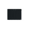 THERMOR - Radiateur chaleur douce connecté Bilbao 4 horizontal 1250W Gris ardoise - 493829