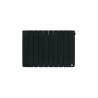 THERMOR - Radiateur chaleur douce connecté Bilbao 4 horizontal 1500W Gris ardoise - 493830
