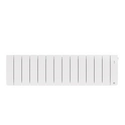 THERMOR - Radiateur chaleur douce connecté Bilbao 4 bas 1400W Blanc brillant - 494837