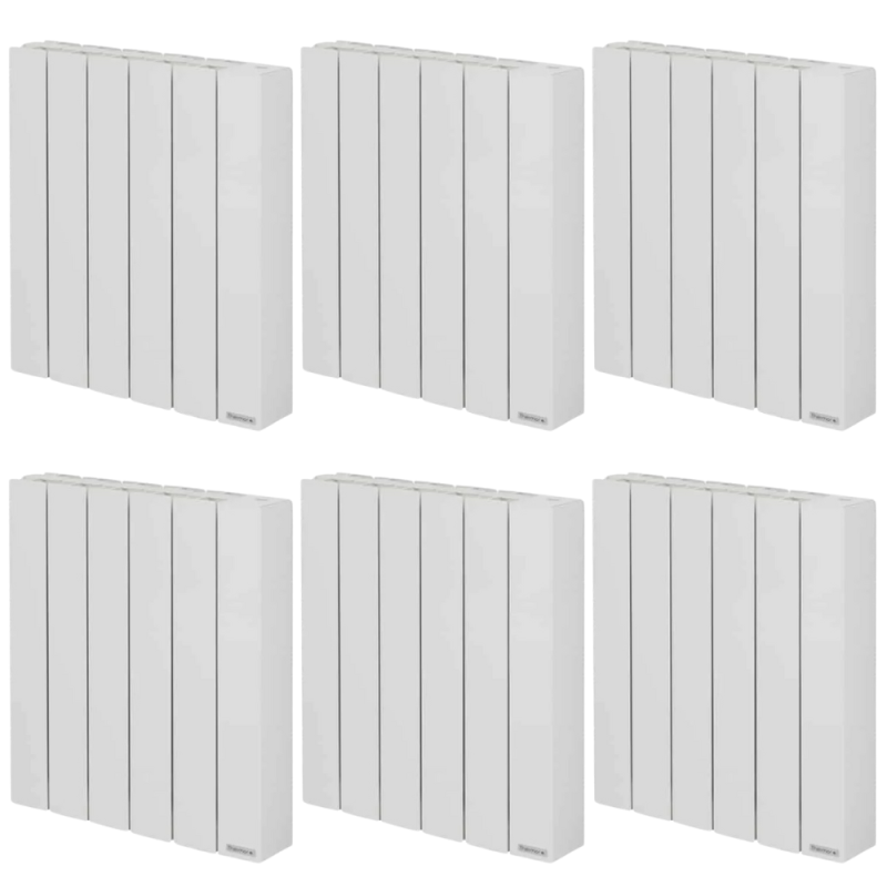 Pack 6 radiateurs électriques 1000 W Baléares 2 - THERMOR