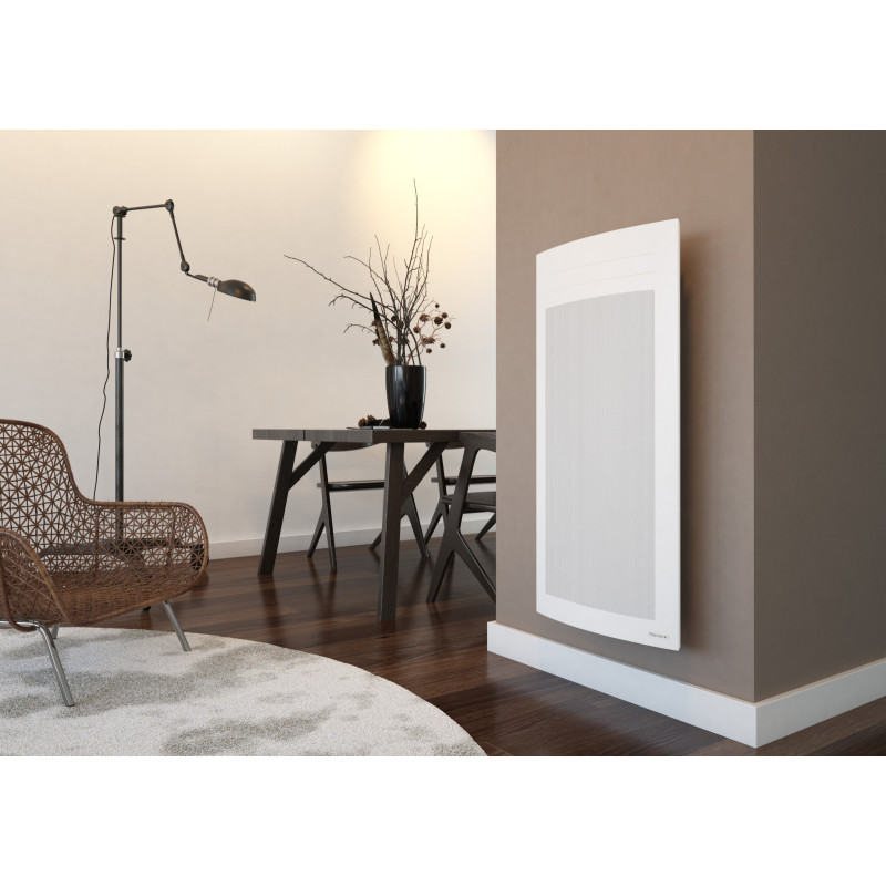 Radiateur rayonnant digital Amadeus 3 horizontal blanc 1250W - THERMOR - 443220