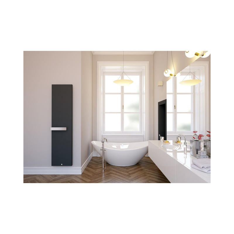 THERMOR - Sèche-serviettes Toscane eau chaude 989W gris ardoise - 499404