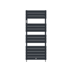 THERMOR - Sèche-serviettes Riviera 2 eau chaude 685W gris ardoise - 496108