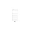 Sèche-serviettes eau chaude Riva 4 étroit 314W raccordement central blanc brillant - THERMOR - 471610